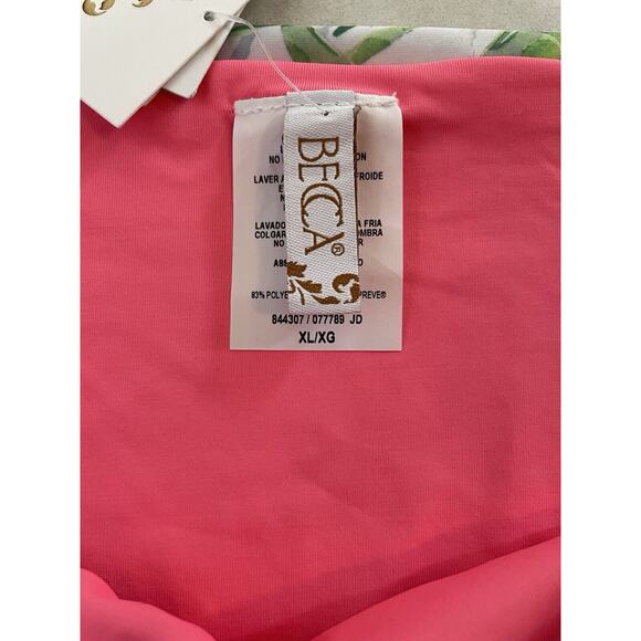 Becca Swim Bikini Bottom Multicolor Floral Swimwear - Picture 7 of 8